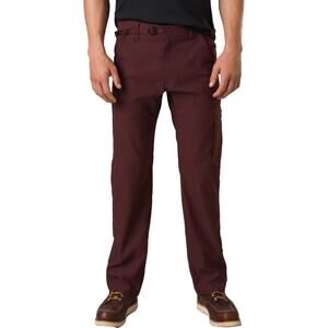 prAna Stretch Zion Pant II Mens 33/28 Cacao- Regular Fit Utility Cargo Tactical